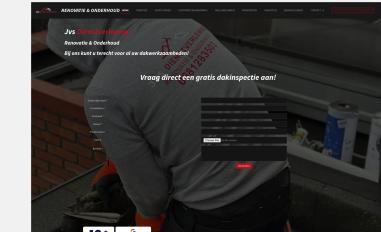 Schermafbeelding van jvsdienstverlening.nl