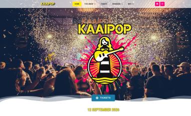 Schermafbeelding van kaaipop.nl