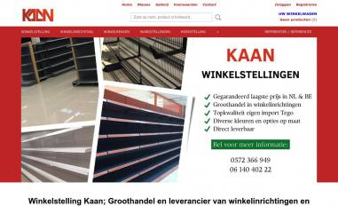 Schermafbeelding van kaanwinkelinrichtingshop.nl