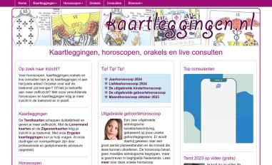 Schermafbeelding van kaartleggingen.nl