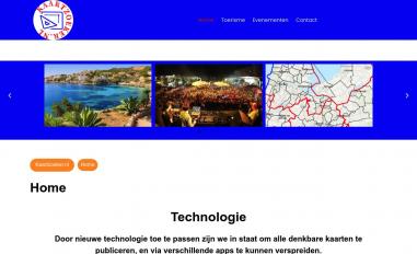 Schermafbeelding van kaartzoeker.nl