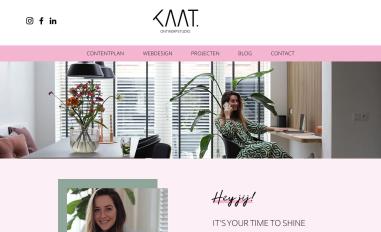 Schermafbeelding van kaatontwerpstudio.nl