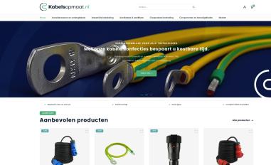 Schermafbeelding van kabelsopmaat.nl