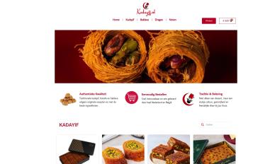 Schermafbeelding van kadayif.nl