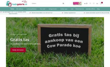 Schermafbeelding van kadogalerie.nl