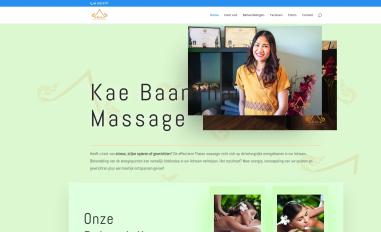 Schermafbeelding van kae-baanthai-massage.nl