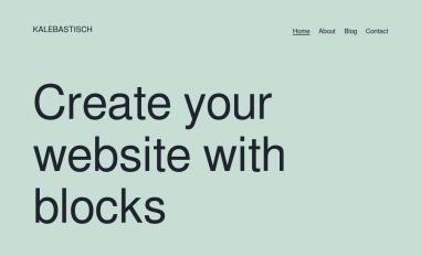 Schermafbeelding van kalebastisch.nl