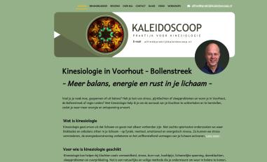 Schermafbeelding van kaleidoscoop-kinesiologie.nl