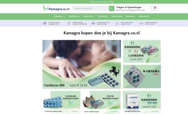 Schermafbeelding van kamagra.co.nl