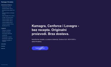 Schermafbeelding van kamagrahrvatska.shop