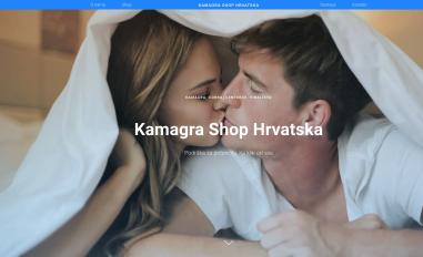Schermafbeelding van kamagrashophrvatska.com