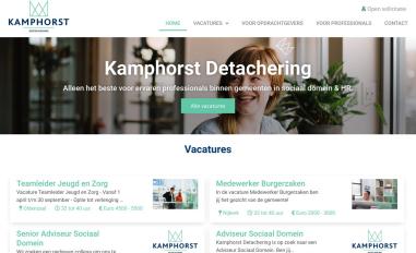 Schermafbeelding van kamphorstdetachering.nl