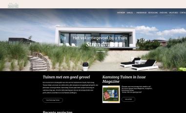 Schermafbeelding van kamsteegtuinen.nl