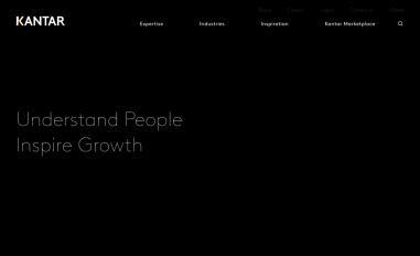 Schermafbeelding van kantar.com