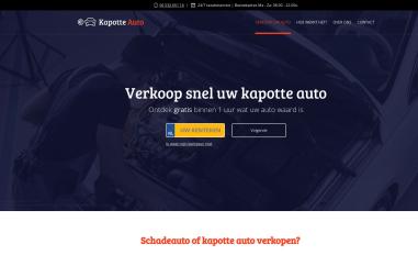 Schermafbeelding van kapotteauto.nl