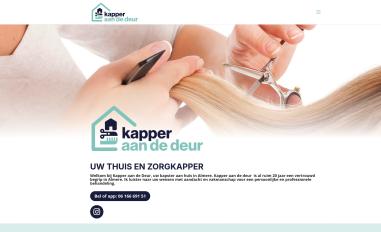 Schermafbeelding van kapperaandedeur.nl