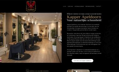 Schermafbeelding van kapperapeldoorn.nl