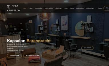 Schermafbeelding van kapsalonbarendrecht.nl