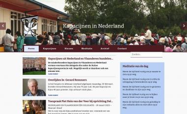 Schermafbeelding van kapucijnen.com