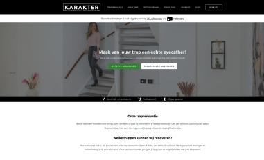 Schermafbeelding van karakterbv.nl