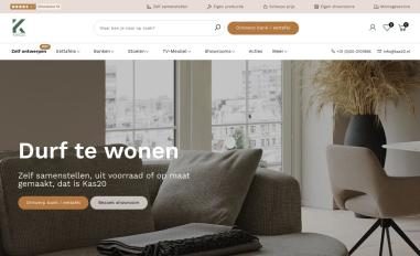 Schermafbeelding van kas20.nl