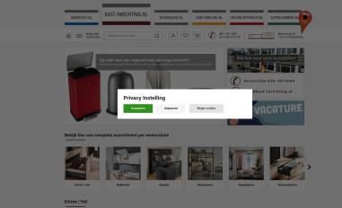 Schermafbeelding van kast-inrichting.nl