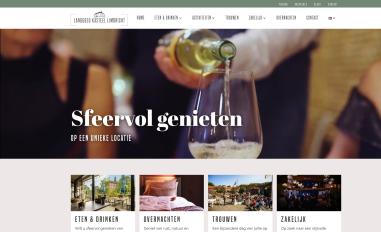 Schermafbeelding van kasteel-limbricht.nl