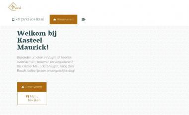 Schermafbeelding van kasteel-maurick.nl