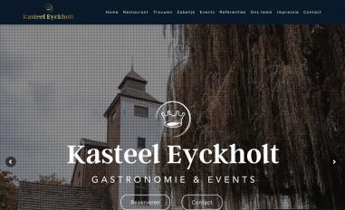 Schermafbeelding van kasteeleyckholt.nl