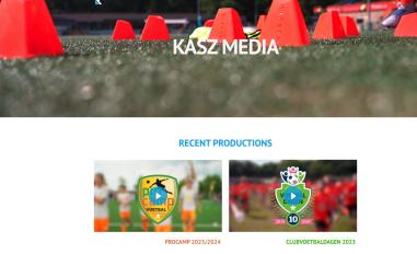 Schermafbeelding van kaszmedia.nl