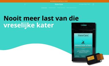 Schermafbeelding van katercare.nl