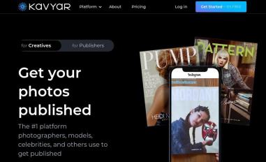 Schermafbeelding van kavyar.com