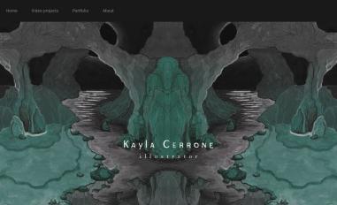 Schermafbeelding van kaylacerrone.com