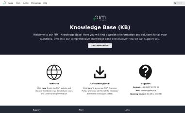 Schermafbeelding van kb.pim.plus