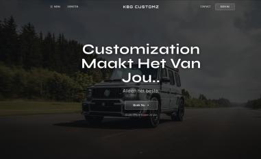 Schermafbeelding van kbgcustomz.nl