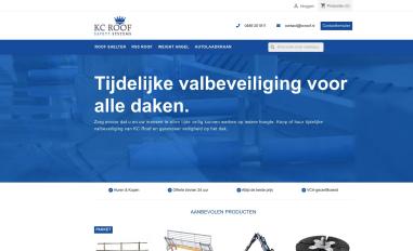 Schermafbeelding van kcroof.nl