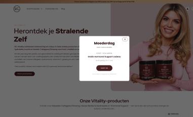 Schermafbeelding van kcvitality.be
