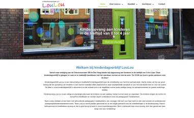 Schermafbeelding van kdv-loulou.nl