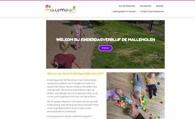 Schermafbeelding van kdvdemallemolen.nl