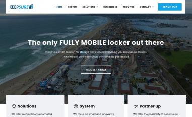 Schermafbeelding van keep-sure.com