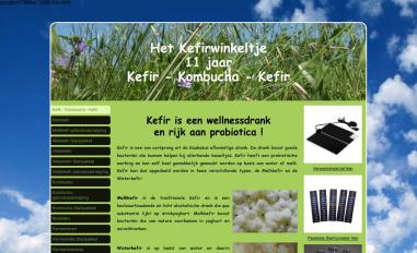 Schermafbeelding van kefirwinkeltje.nl