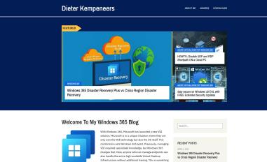 Schermafbeelding van kempeneers.eu