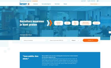 Schermafbeelding van keser.nl