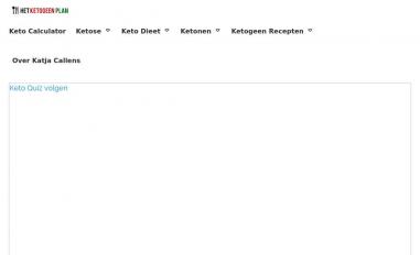 Schermafbeelding van ketogeen.com
