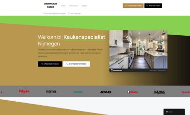 Schermafbeelding van keukenspecialistnijmegen.nl