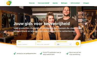 Schermafbeelding van keuzevrijbijmij.nl