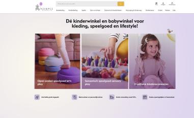 Schermafbeelding van kevenmeekidsstore.nl