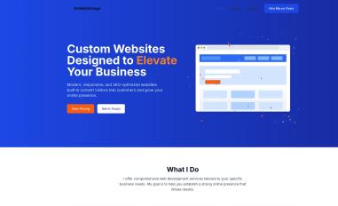 Schermafbeelding van khwebdesign-1.vercel.app