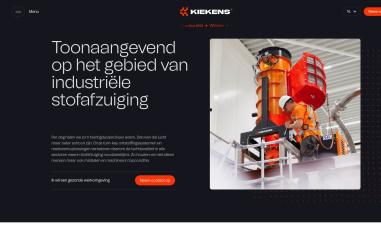 Schermafbeelding van kiekens.com