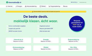 Schermafbeelding van kiesmakkelijk.nl